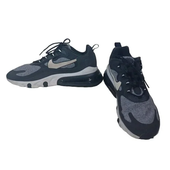 Exc Nike Air Max 270 React Op Art 2019 Size 11 Rare Authentic Black Grey Trainer - Picture 8 of 15